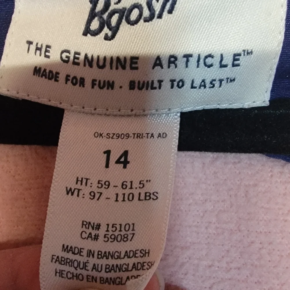 OshKosh B'gosh Navy Parka With Pink Fur